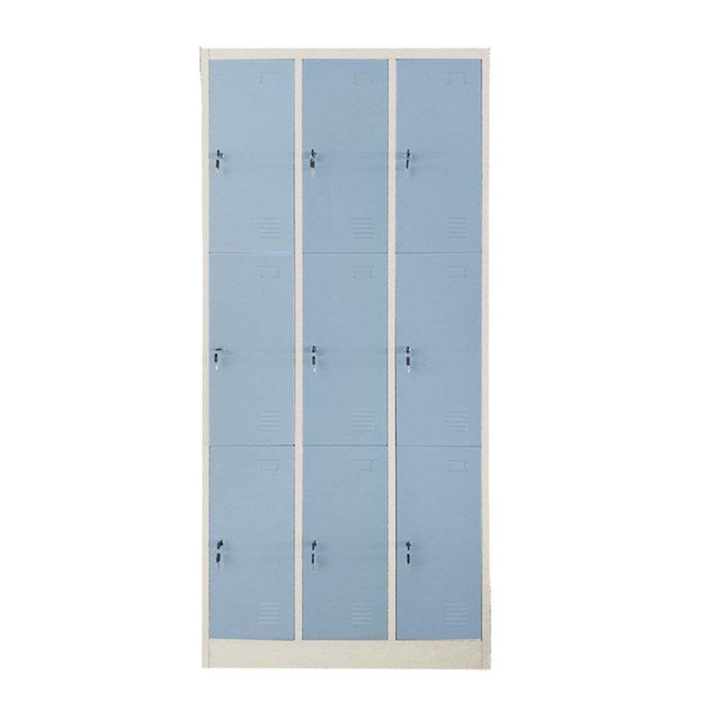 TIGER Locker 9 Pintu CC-C9T LK 0609108 Blue White | Jomantara Gema ...
